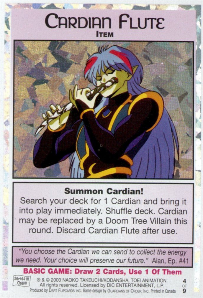 Cardian Flute- Series III Chase Promo